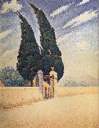 Two Cypress